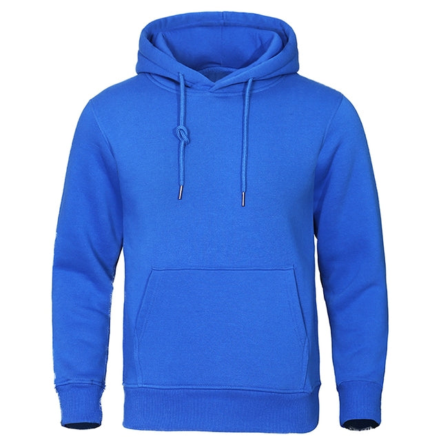 Davy | Men's Classic Fleece Hoodie with Kangaroo Pocket