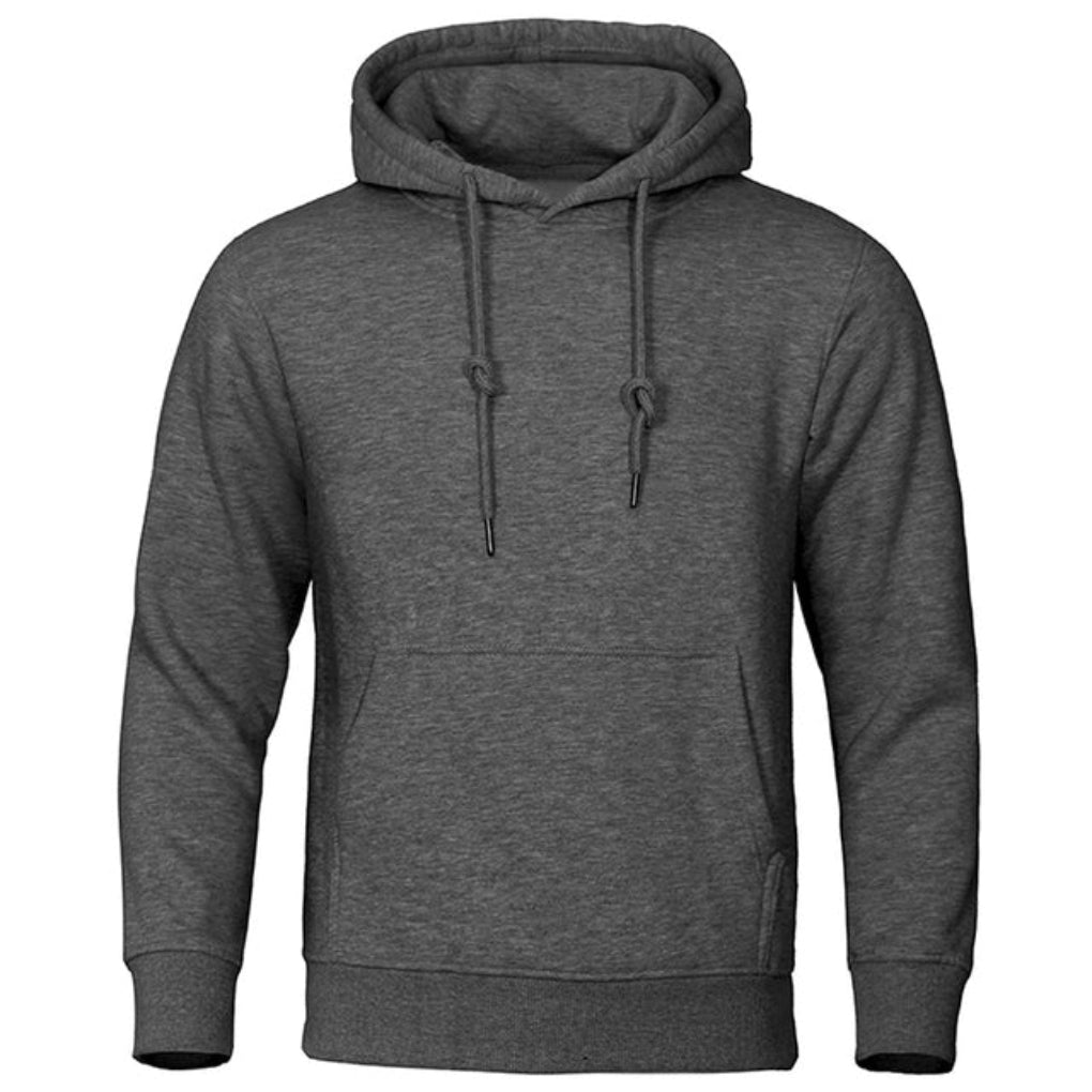 Davy | Men's Classic Fleece Hoodie with Kangaroo Pocket