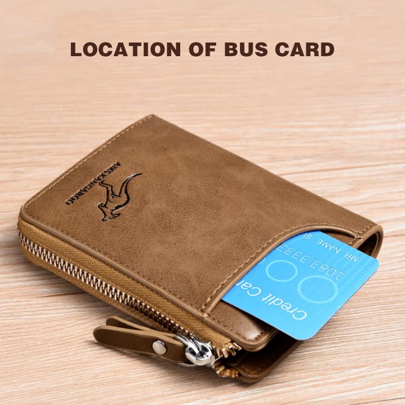 Davy | Men's Compact RFID Blocking Bifold Wallet