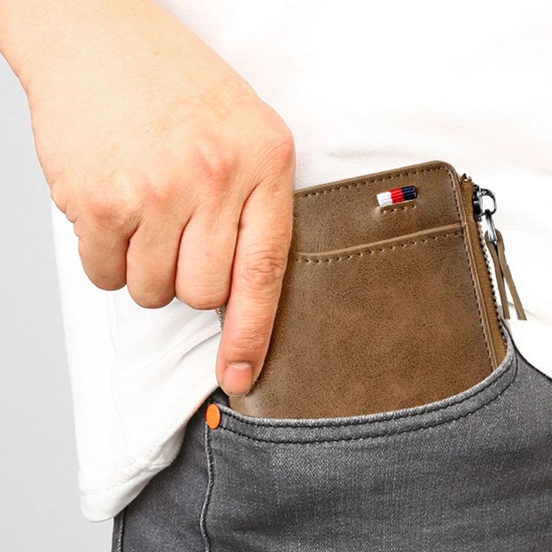 Davy | Men's Compact RFID Blocking Bifold Wallet