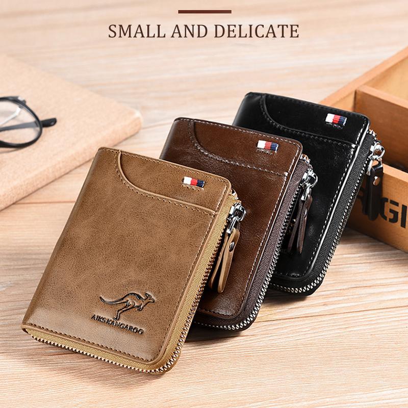 Davy | Men's Compact RFID Blocking Bifold Wallet