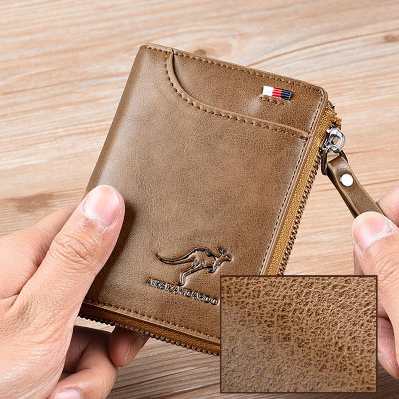 Davy | Men's Compact RFID Blocking Bifold Wallet