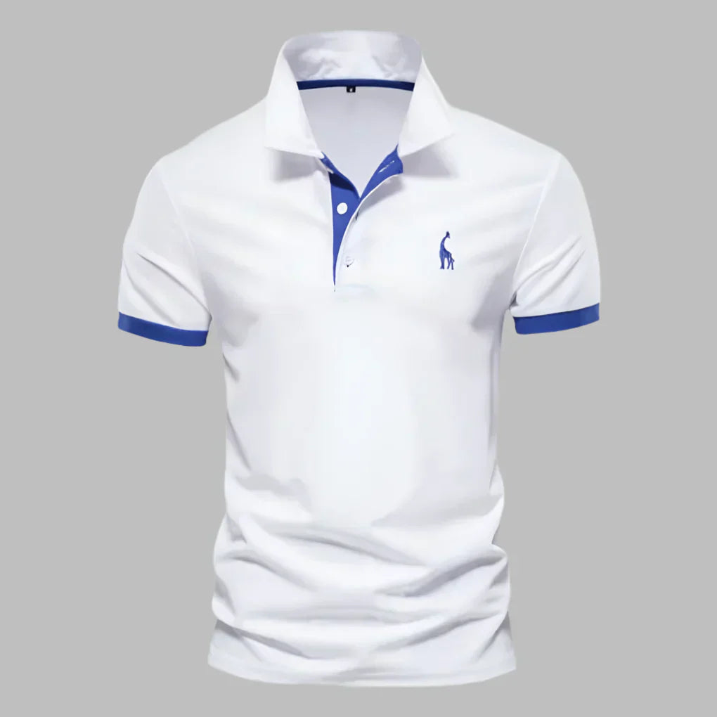 Davy | Men's Contrast Trim Polo Shirt