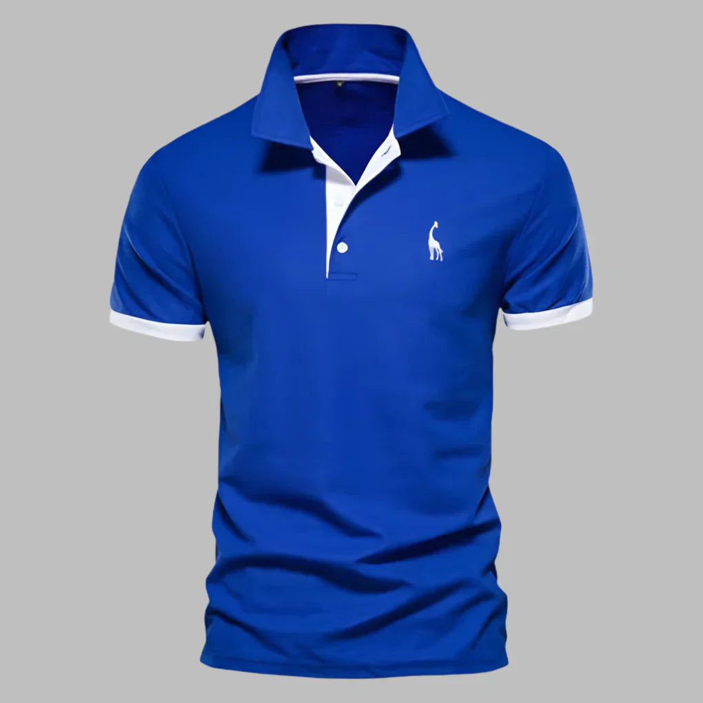 Davy | Men's Contrast Trim Polo Shirt