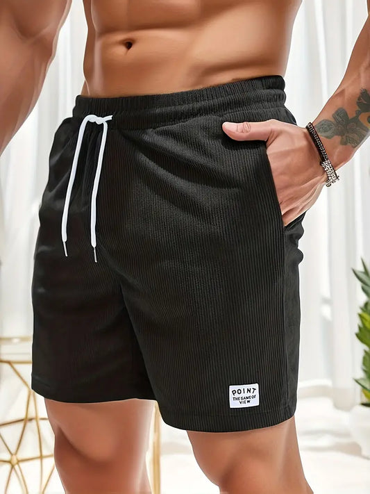 Davy | Men's Corduroy Shorts with Drawstring Waist