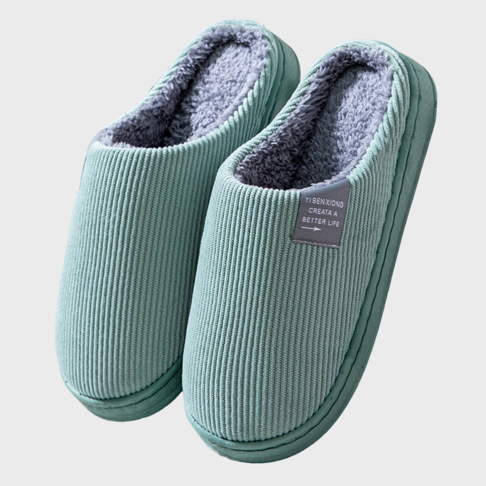 Davy | Men's Cozy Corduroy Slippers