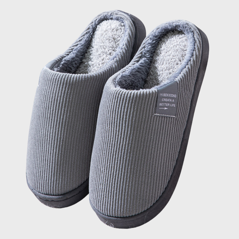 Davy | Men's Cozy Corduroy Slippers
