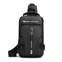 Davy | Sac bandoulière pour homme avec chargeur USB et design anti-vol