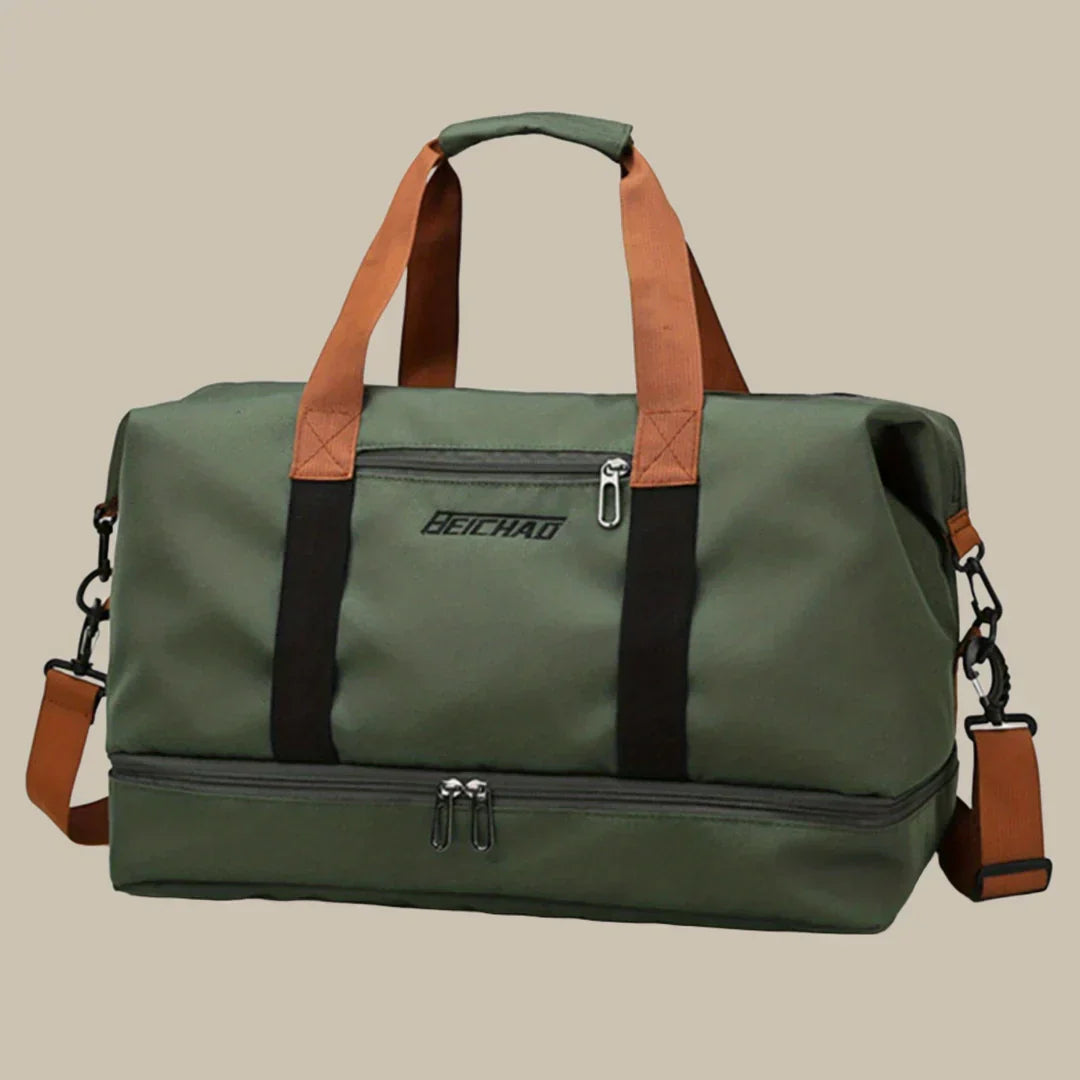 Davy | Men's Duffel Bag with Shoe Compartment