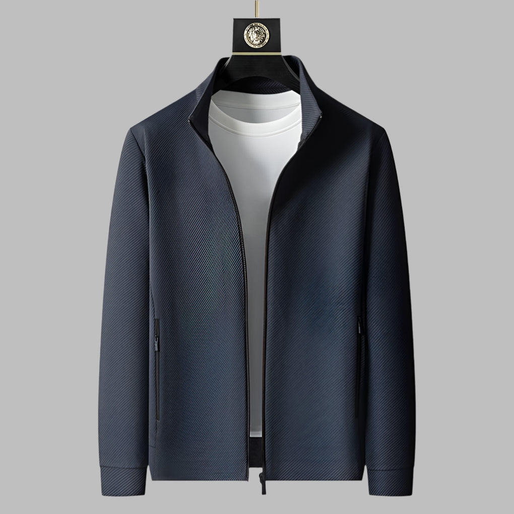 Davy | Men's Full Zip Tracksuit Set with Textured Jacket