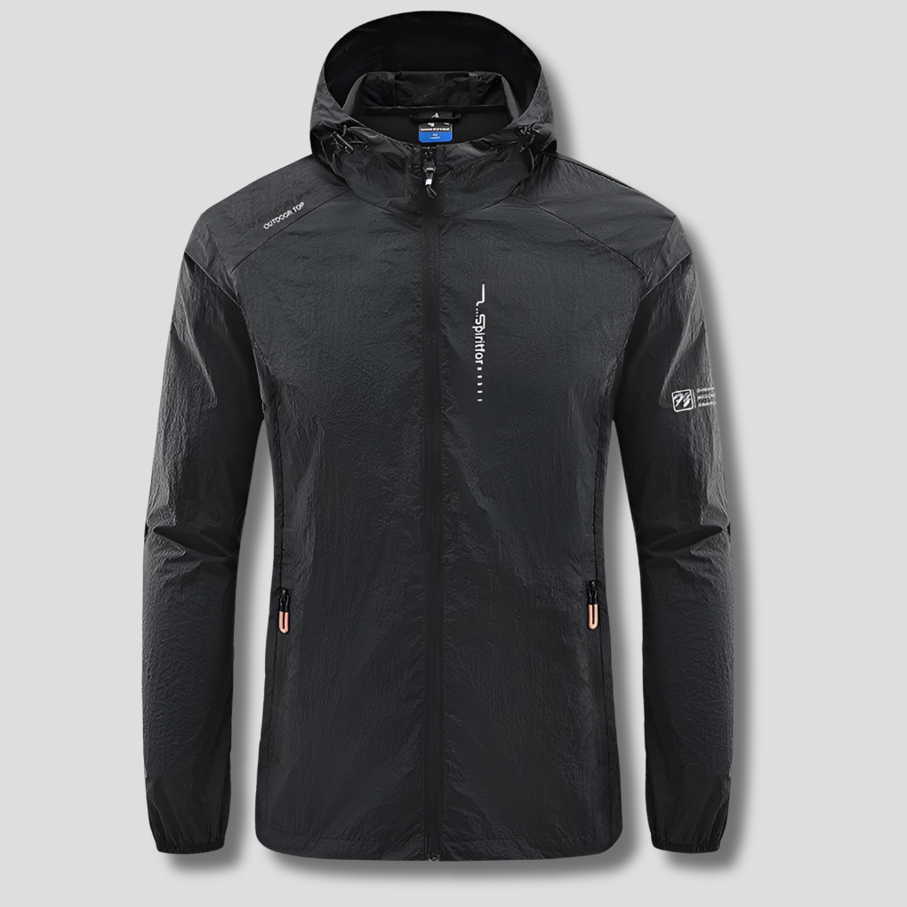 Davy | Men's Hooded Summer Jacket Lightweight Windbreaker