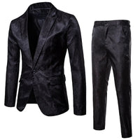 Davy | Traje para hombre con patrón jacquard