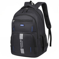 Davy | Sac à dos ordinateur pour homme | Poche avant rayée