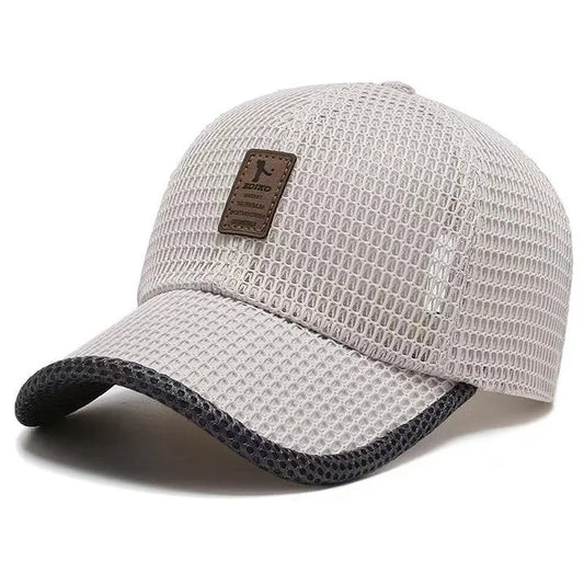 Davy | Men's Mesh Baseball Cap with Breathable Design