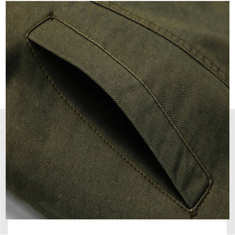 Davy | Men's Military Jacket with Patches