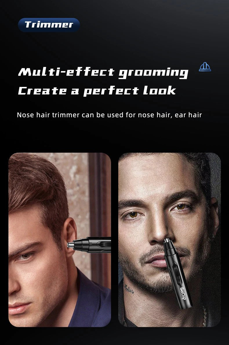 Davy | Men's Nose and Ear Hair Trimmer with Rotating Blade