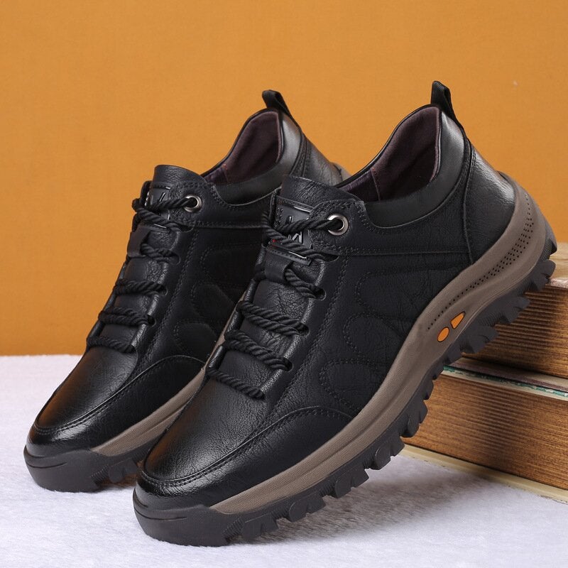 Davy | Men’s Orthopedic Leather Shoes | Supportive Comfort