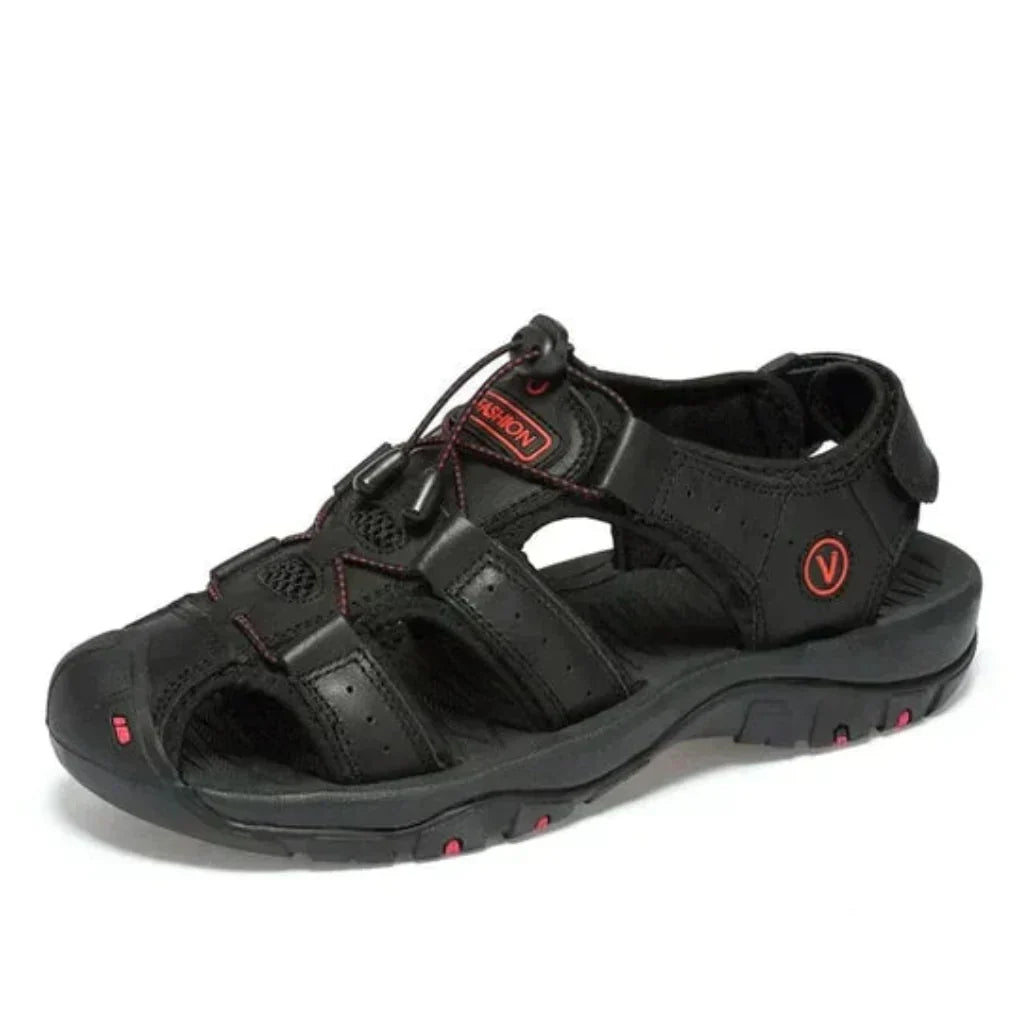 Davy | Men's Orthopedic Sport Sandals with Toggle Laces
