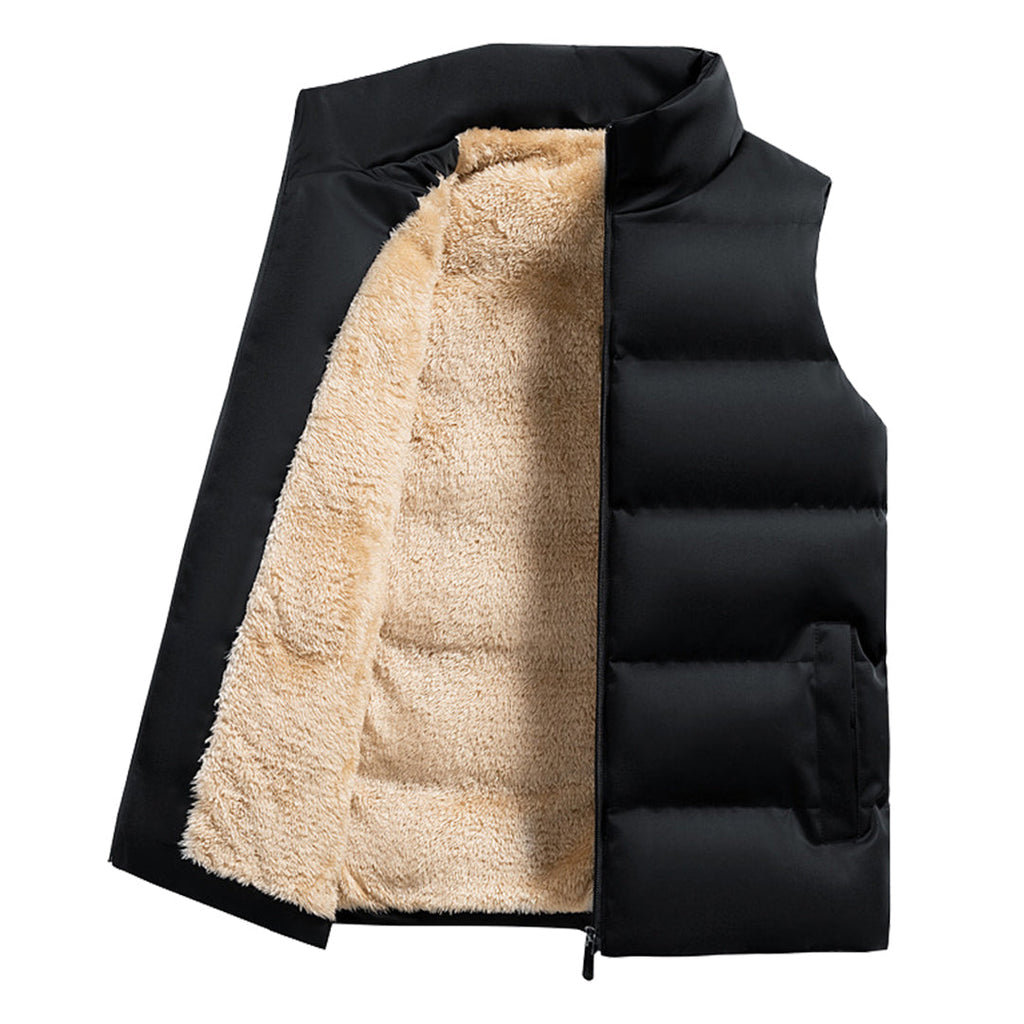 Davy | Men's Padded Fleece Lined Gilet Vest