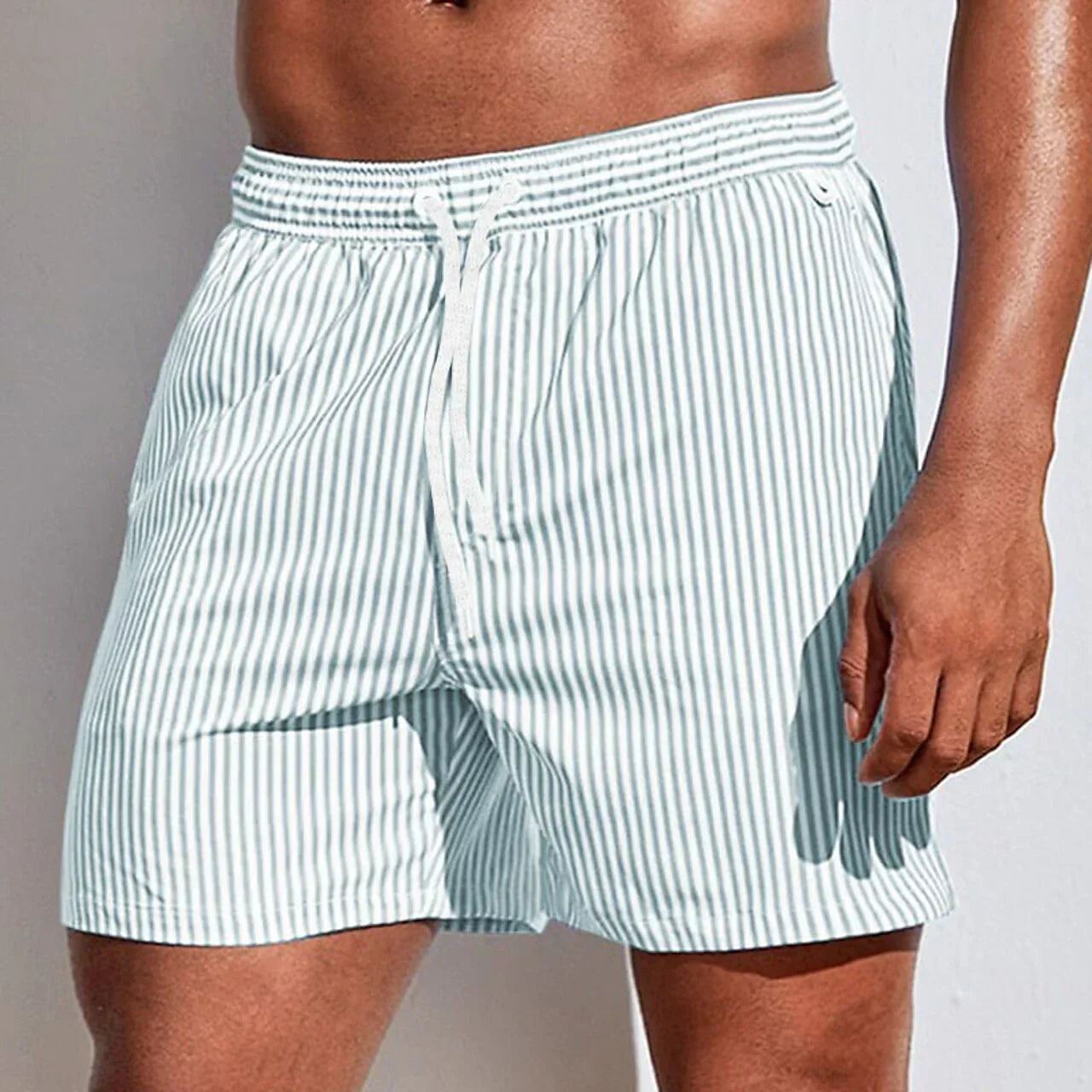 Davy | Men's Striped Swim Shorts