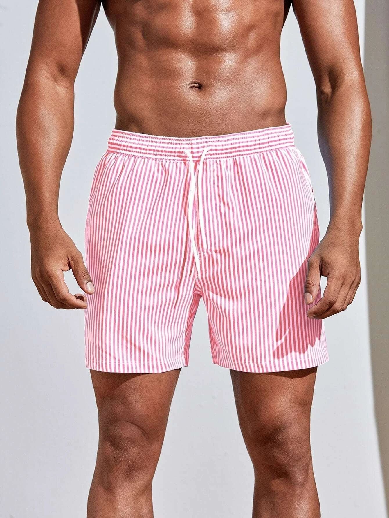 Davy | Men's Striped Swim Shorts