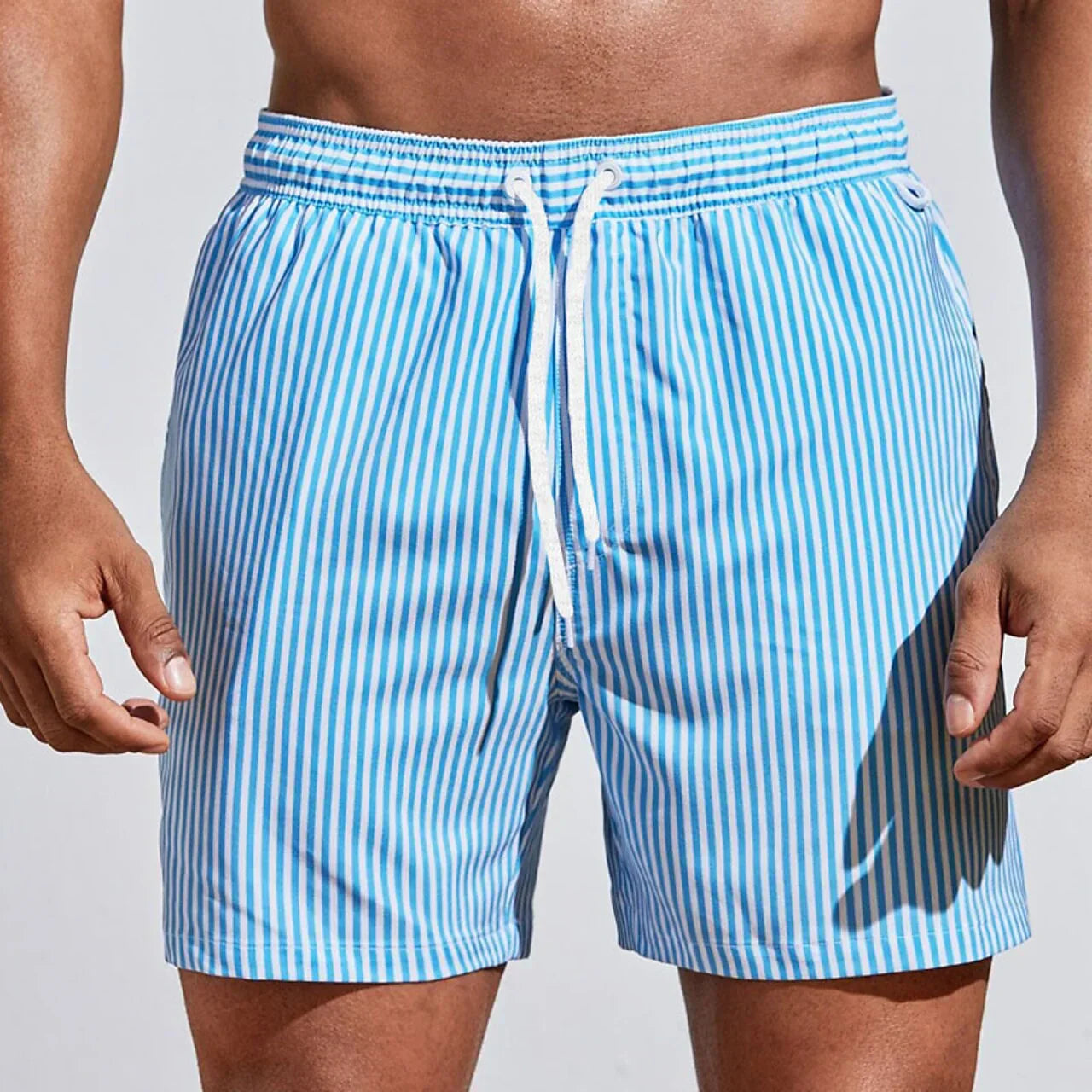 Davy | Men's Striped Swim Shorts
