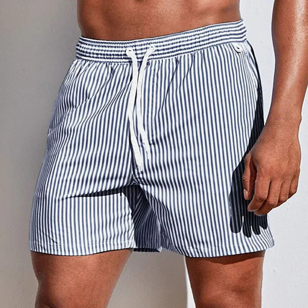Davy | Men's Striped Swim Shorts