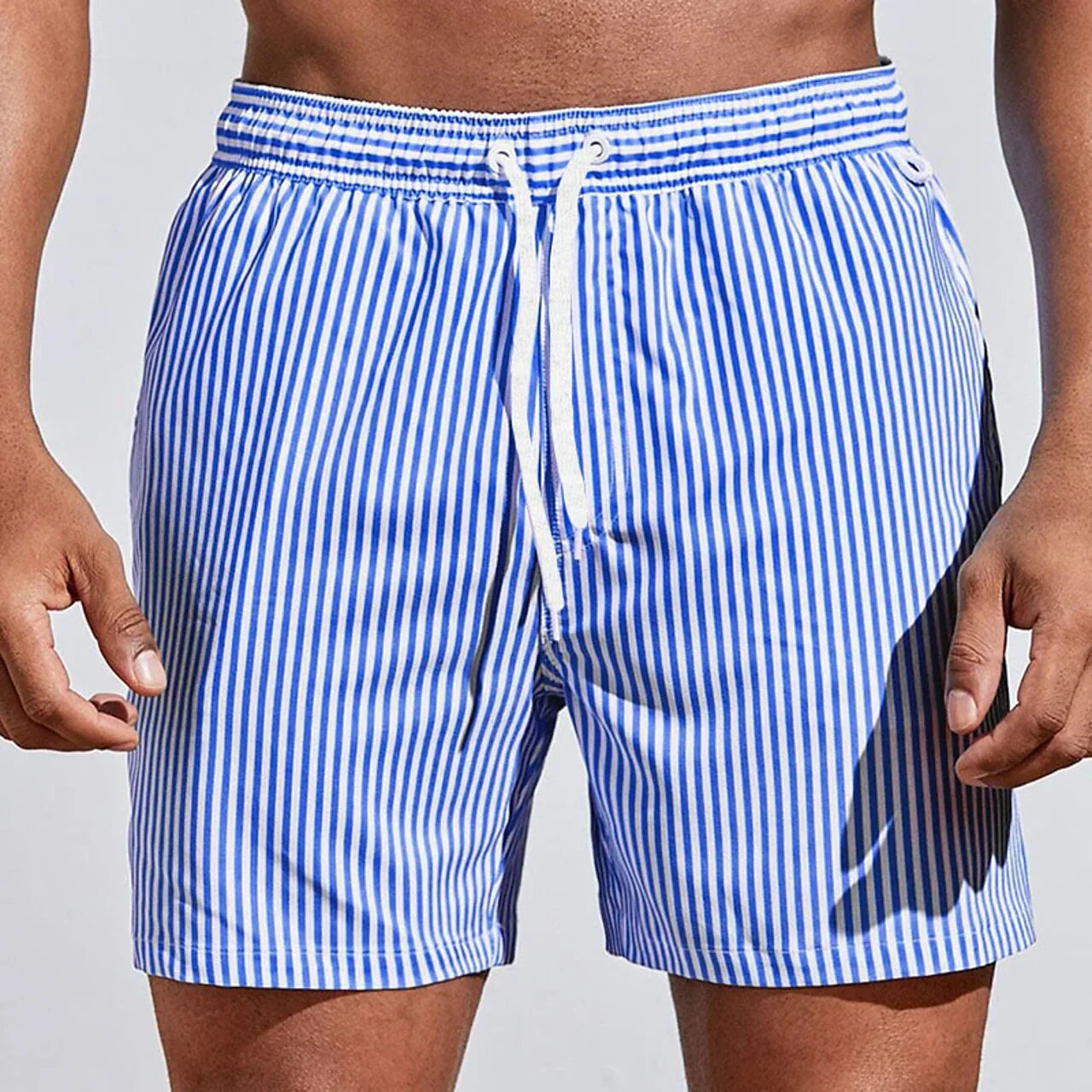 Davy | Men's Striped Swim Shorts