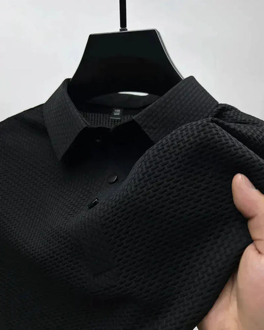 Davy | Men's Textured Polo Shirt