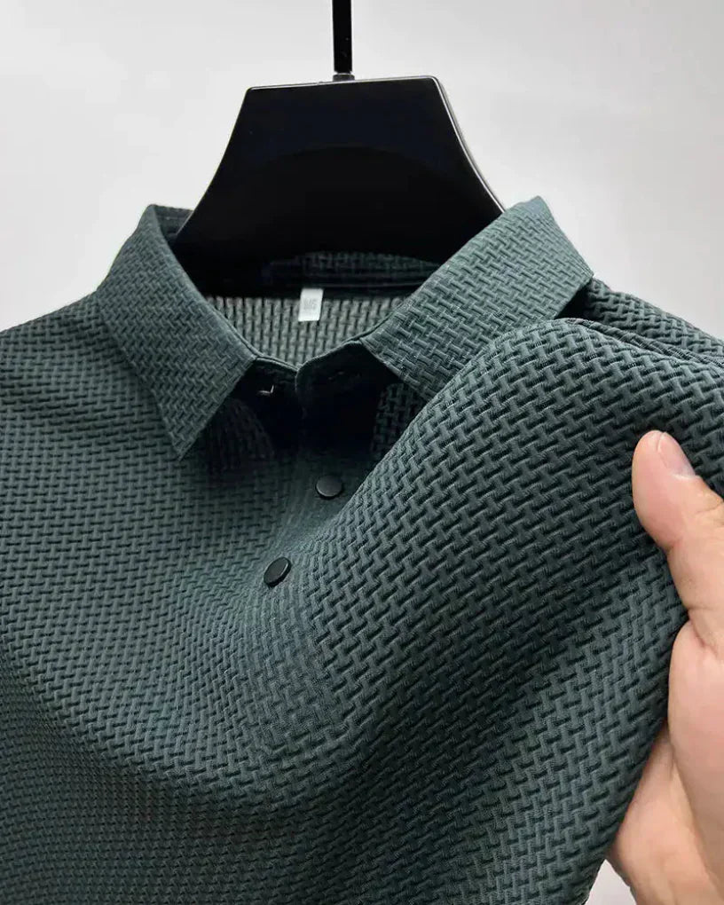 Davy | Men's Textured Polo Shirt