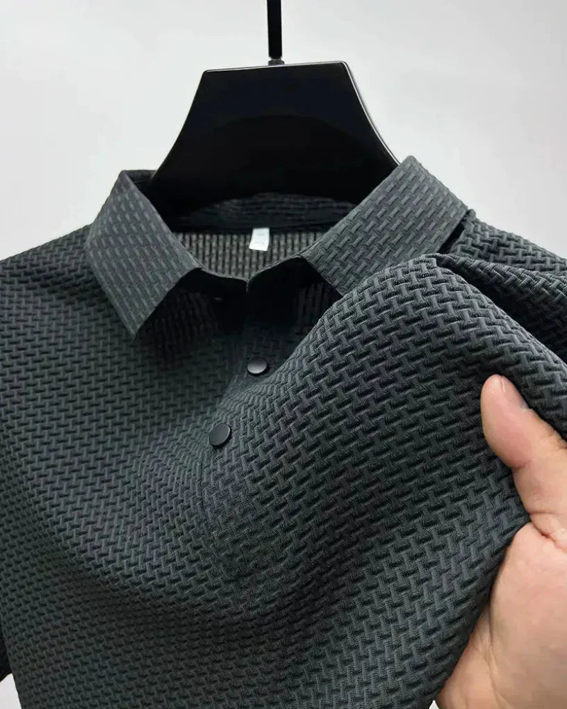 Davy | Men's Textured Polo Shirt