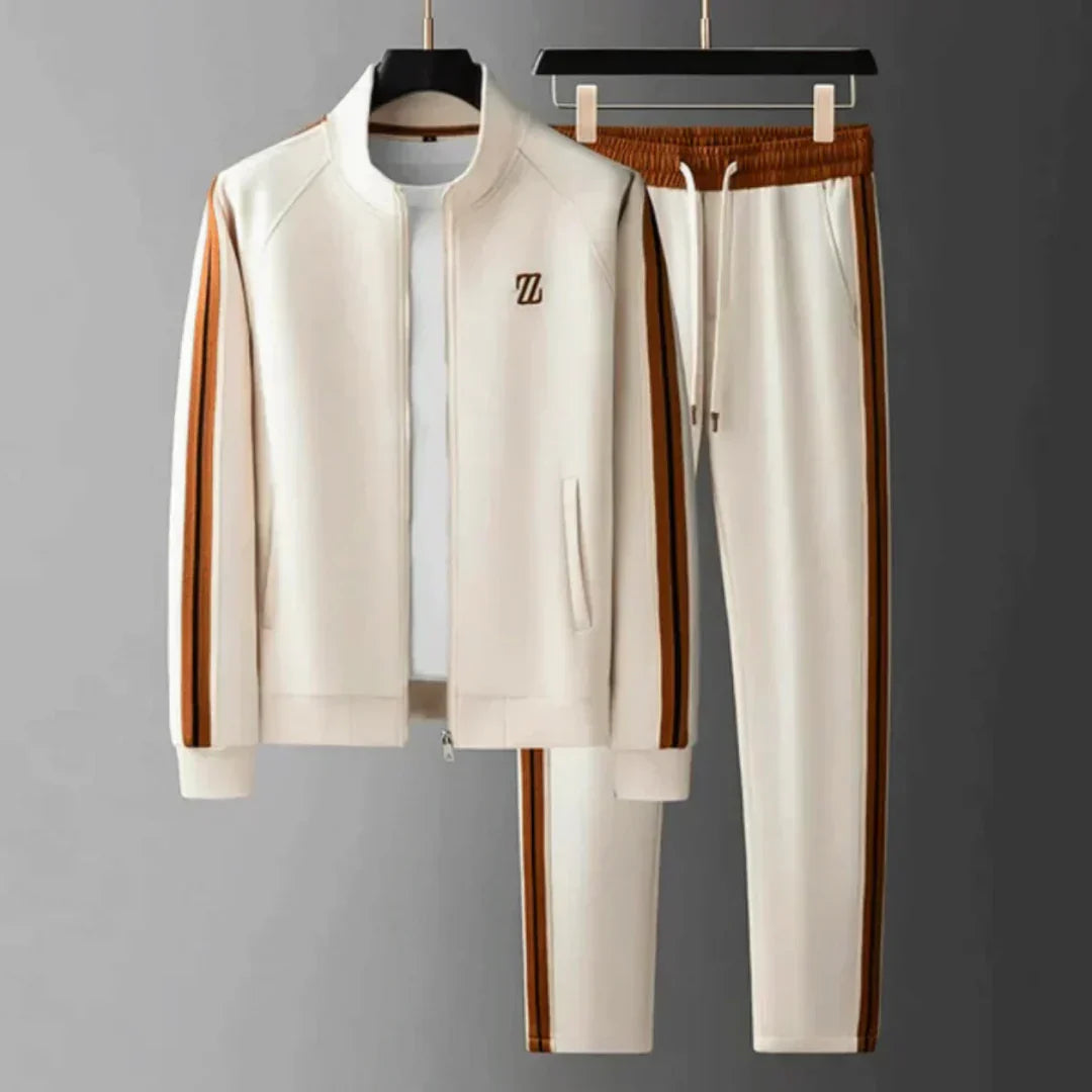 Davy | Men's Tracksuit Set with Side Stripe Detail