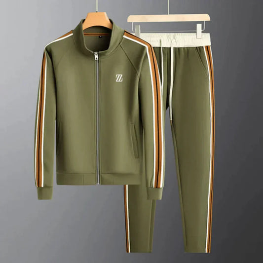 Davy | Men's Tracksuit Set with Side Stripe Detail
