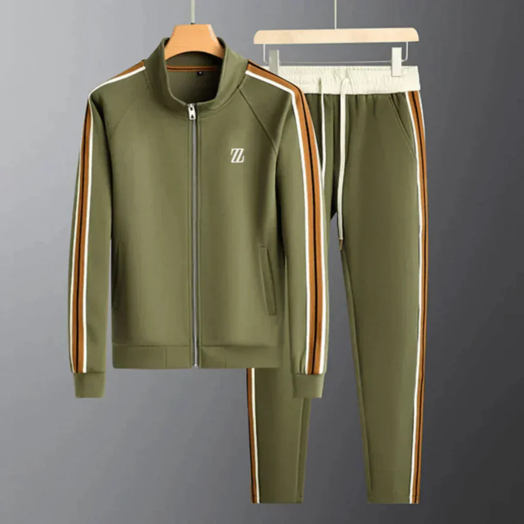 Davy | Men's Tracksuit with Side Stripe Detail