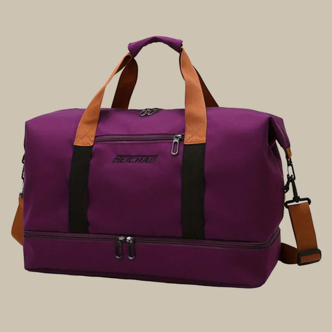 Davy | Men's Travel Duffel Bag with Shoe Compartment