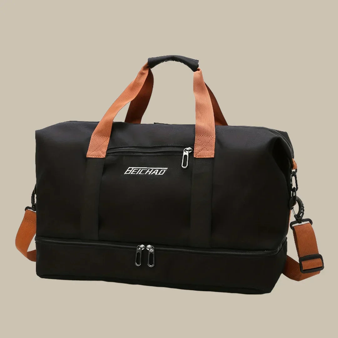 Davy | Men's Travel Duffel Bag with Shoe Compartment