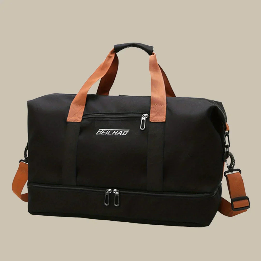Davy | Men's Travel Duffel Bag with Shoe Compartment