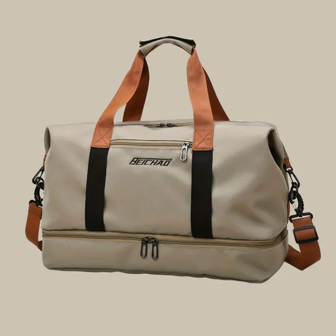 Davy | Men's Travel Duffel Bag with Shoe Compartment