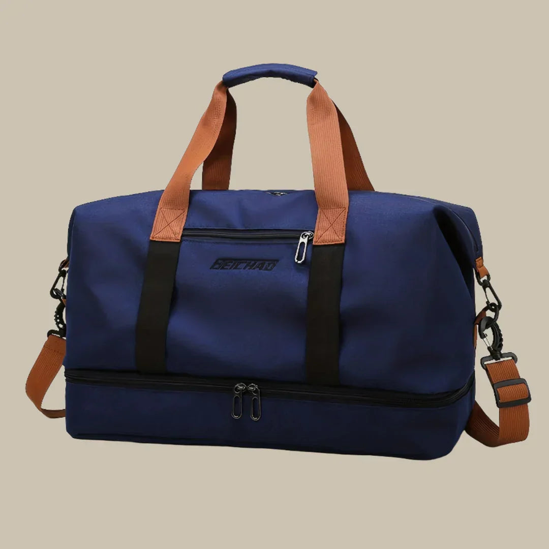 Davy | Men's Travel Duffel Bag with Shoe Compartment