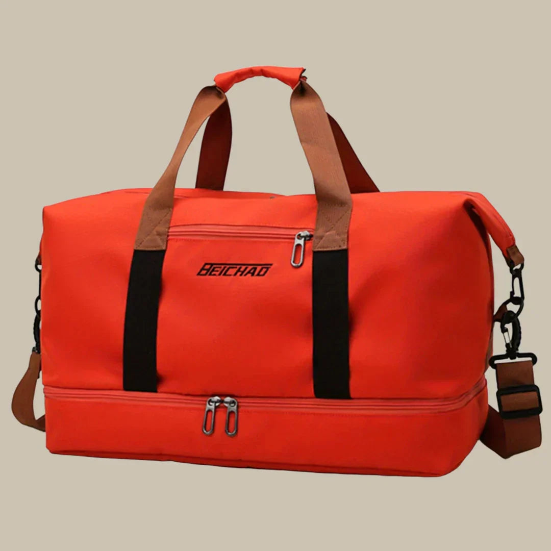 Davy | Men's Travel Duffel Bag with Shoe Compartment
