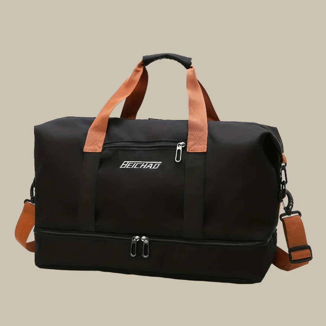 Davy | Men's Travel Duffel Bag with Shoe Compartment