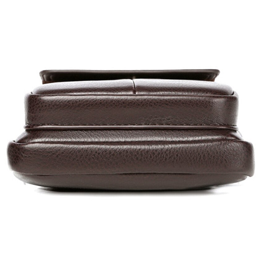 Davy | Men's Vertical Crossbody Bag with Flap Pocket