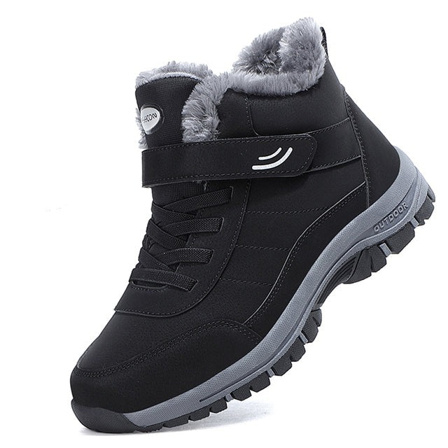 Davy | Men's Winter Snow Boots with Fur Lining
