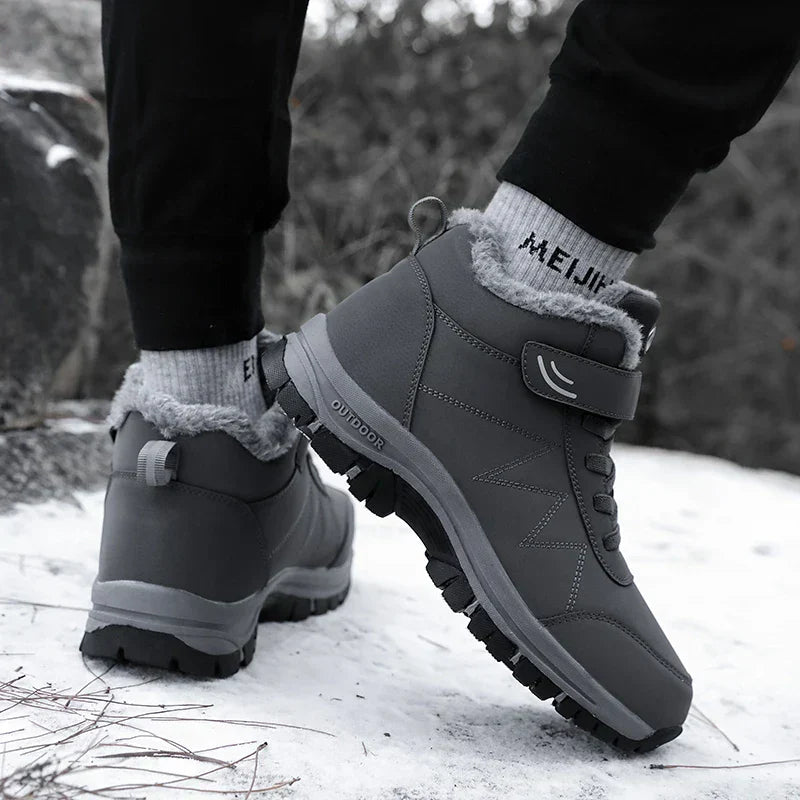 Davy | Men's Winter Snow Boots with Fur Lining