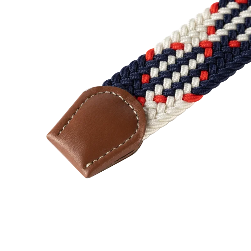 Davy | Men's Woven Stretch Belt with Classic Buckle