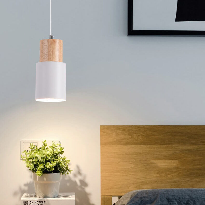 Davy | Metal Wood Pendant Light | Modern Industrial Design