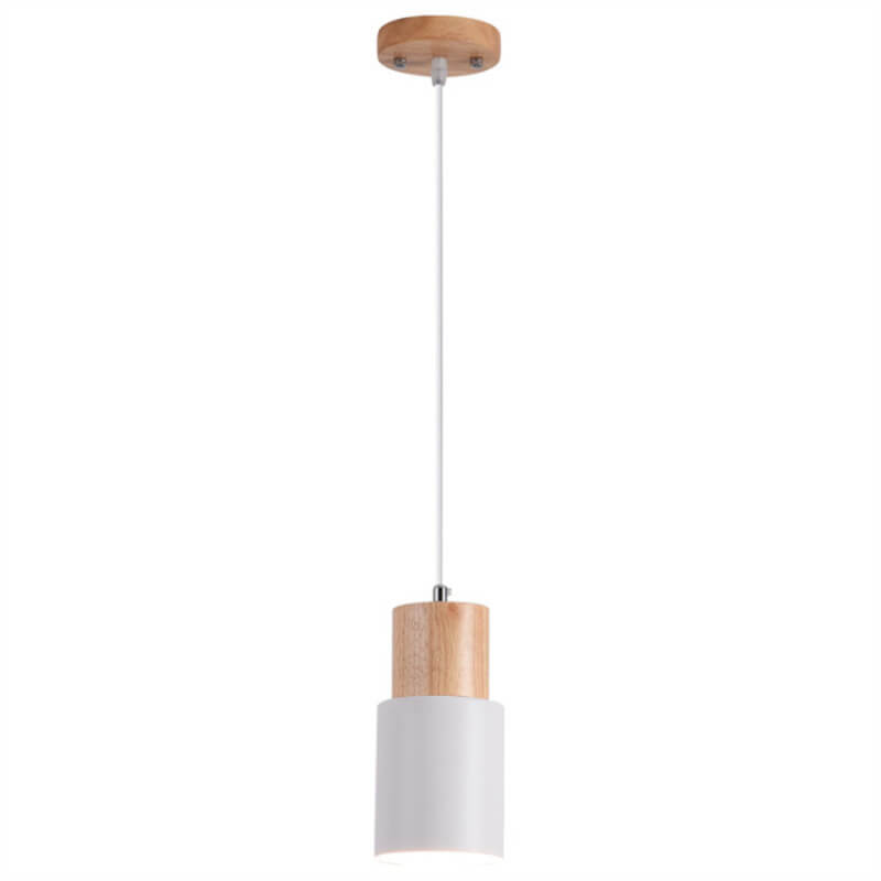Davy | Metal Wood Pendant Light | Modern Industrial Design