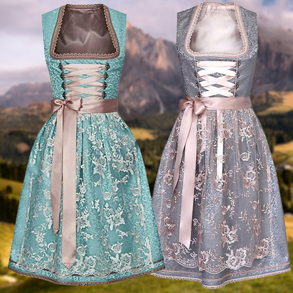 Davy | Mia Unique Traditional Costume for Women with Apron