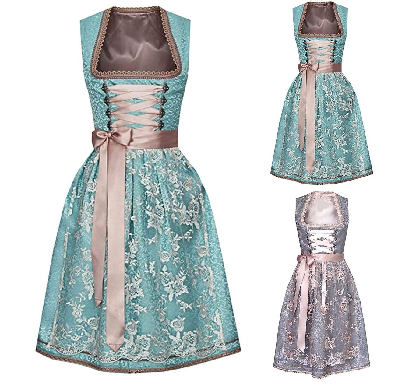 Davy | Mia Unique Traditional Costume for Women with Apron