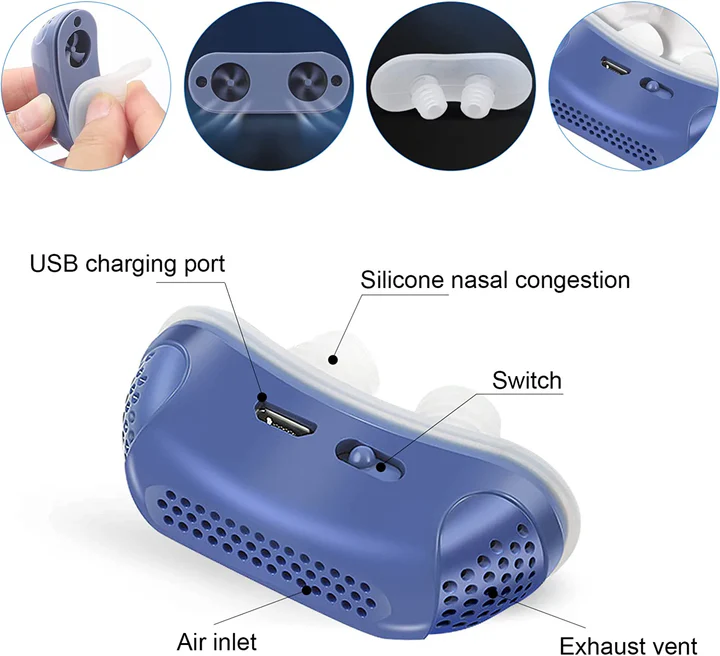 Davy | Micro CPAP sleep apnea machine for travel and anti-snoring - CPAP alternative